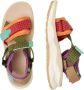 Flower Mountain Suede and fabric sandals Nazca 2 UNI Red Unisex - Thumbnail 3