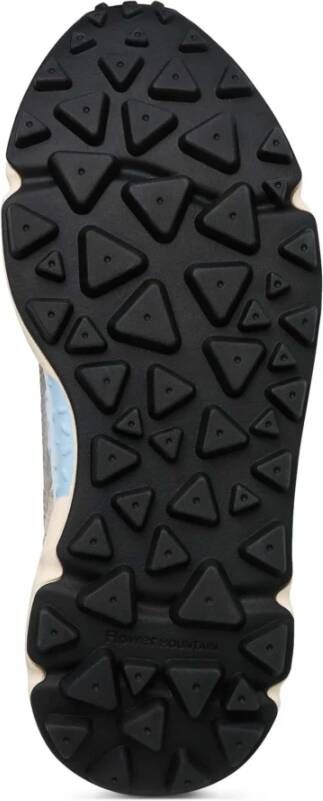 Flower Mountain Suede and fabric sneakers Lenzan MAN
