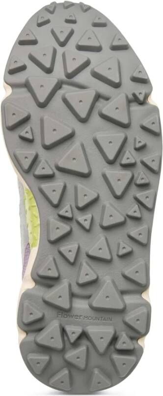 Flower Mountain Suede and fabric sneakers Lenzan Woman