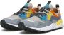 Flower Mountain Blauwe Suède Rubberen Zool Sneakers Multicolor Heren - Thumbnail 4