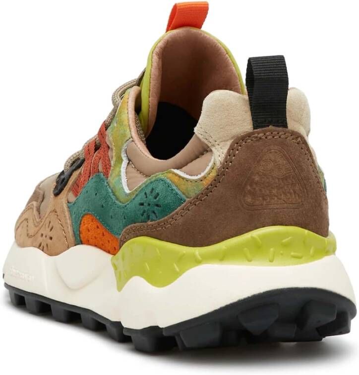 Flower Mountain Suede and fabric sneakers Yamano 3 UNI Multicolor Unisex