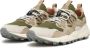Flower Mountain Suede and fabric sneakers Yamano 3 UNI Green Unisex - Thumbnail 6