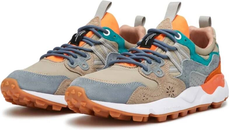 Flower Mountain Suede and fabric sneakers Yamano 3 UNI Multicolor Unisex