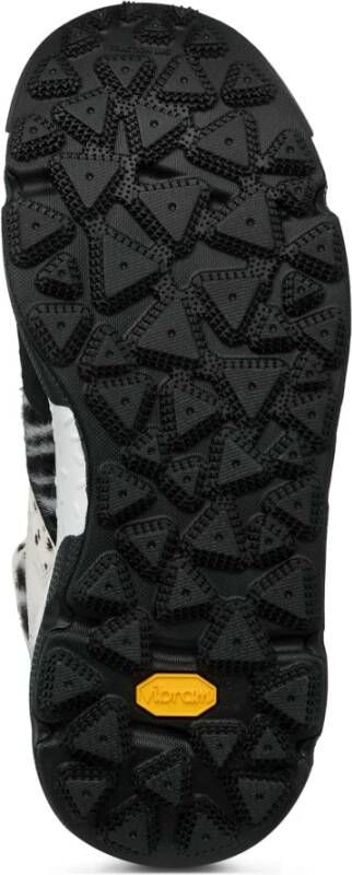 Flower Mountain Suede and technical fabric high-top sneakers Back Country MID UNI