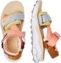 Flower Mountain Beige Sneakers met Verstelbare Velcro Banden Multicolor Dames - Thumbnail 6