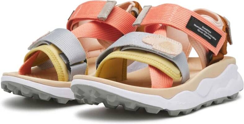 Flower Mountain Suede and technical fabric sandals Nazca 2 Woman Multicolor Dames