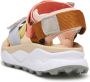 Flower Mountain Beige Sneakers met Verstelbare Velcro Banden Multicolor Dames - Thumbnail 8