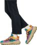Flower Mountain Suede and technical fabric sneakers Iwano Woman Multicolor Dames - Thumbnail 2