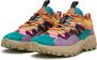 Flower Mountain Suede and technical fabric sneakers Iwano Woman Multicolor Dames - Thumbnail 4