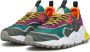 Flower Mountain Suede and technical fabric sneakers Kotetsu Woman Green Dames - Thumbnail 8