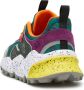 Flower Mountain Suede and technical fabric sneakers Kotetsu Woman Green Dames - Thumbnail 5