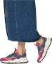 Flower Mountain Gedrukte Suède Sneakers met Kurken Binnenzool Multicolor Dames - Thumbnail 2
