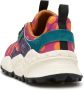 Flower Mountain Gedrukte Suède Sneakers met Kurken Binnenzool Multicolor Dames - Thumbnail 10