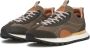 Flower Mountain Suede and technical fabric sneakers NEW Asuka MAN Brown Heren - Thumbnail 4