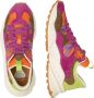 Flower Mountain Suede and technical fabric sneakers Tiger Hill UNI Purple Dames - Thumbnail 3