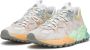 Flower Mountain Suede and technical fabric sneakers Tiger Hill Woman White Dames - Thumbnail 4