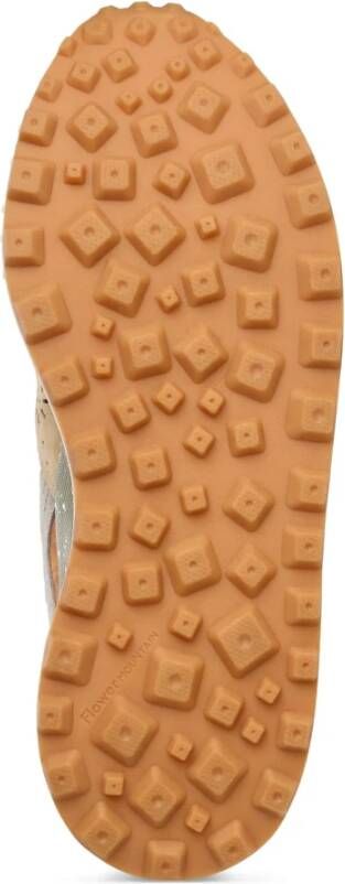 Flower Mountain Suede and technical fabric sneakers Washi MAN