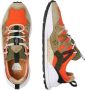 Flower Mountain Suede and technical fabric sneakers Washi MAN Multicolor Heren - Thumbnail 3