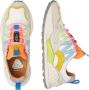 Flower Mountain Suede and technical fabric sneakers Washi Woman Multicolor Dames - Thumbnail 7