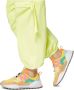 Flower Mountain Suede and technical fabric sneakers Washi Woman Yellow Dames - Thumbnail 2