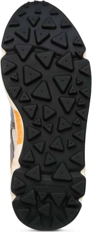 Flower Mountain Suede and technical fabric sneakers Yamano 3 MAN