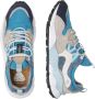 Flower Mountain Suede and technical fabric sneakers Yamano 3 MAN Blue Heren - Thumbnail 3