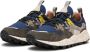 Flower Mountain Suede and technical fabric sneakers Yamano 3 MAN Multicolor Heren - Thumbnail 12