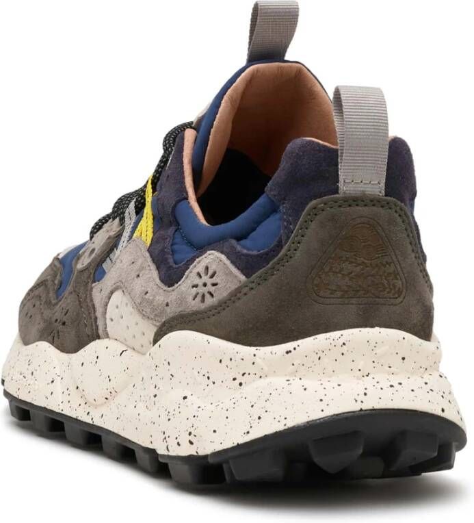 Flower Mountain Suede and technical fabric sneakers Yamano 3 MAN Multicolor Heren