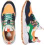Flower Mountain Suede and technical fabric sneakers Yamano 3 MAN Orange Heren - Thumbnail 8