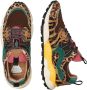 Flower Mountain Bruine Suède Sneakers met Kurken Binnenzool Multicolor Dames - Thumbnail 10