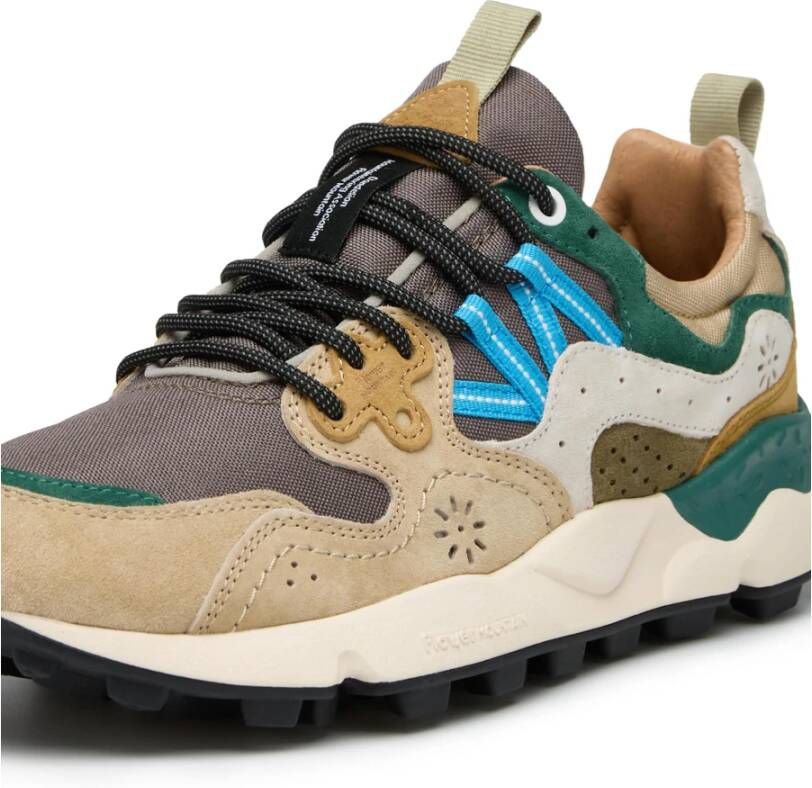 Flower Mountain Stijlvolle Sneakers voor Buitensportavonturen Multicolor Heren