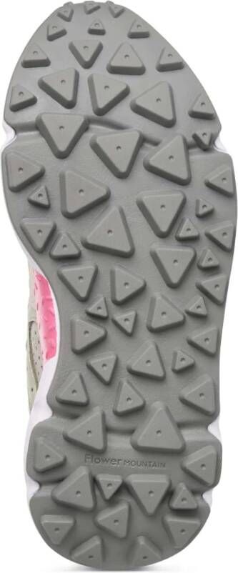 Flower Mountain Suede and technical fabric sneakers Yamano 3 Woman