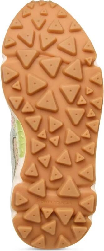 Flower Mountain Suede and technical fabric sneakers Yamano 3 Woman