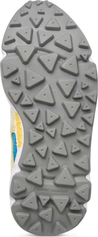 Flower Mountain Suede and technical fabric sneakers Yamano 3 Woman