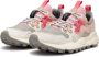 Flower Mountain Suede and technical fabric sneakers Yamano 3 Woman Gray Dames - Thumbnail 5