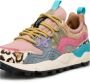 Flower Mountain Suede and technical fabric sneakers Yamano 3 Woman Multicolor Dames - Thumbnail 5