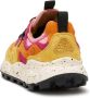 Flower Mountain Suede and technical fabric sneakers Yamano 3 Woman Orange Dames - Thumbnail 5