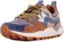 Flower Mountain Lage Sneakers YAMANO 3 2017816 01-3D67 DEEP PETROL LIGHT - Thumbnail 6