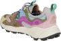 Flower Mountain Suede Nylon Stijlvolle Sneakers Multicolor Dames - Thumbnail 2