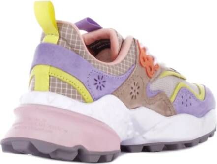 Flower Mountain Suède sneakers met rubberen zool Multicolor Dames