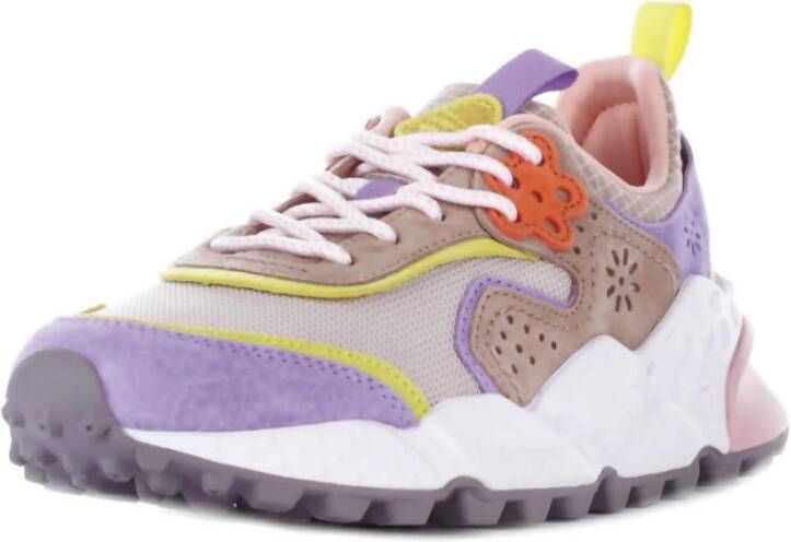 Flower Mountain Suède sneakers met rubberen zool Multicolor Dames