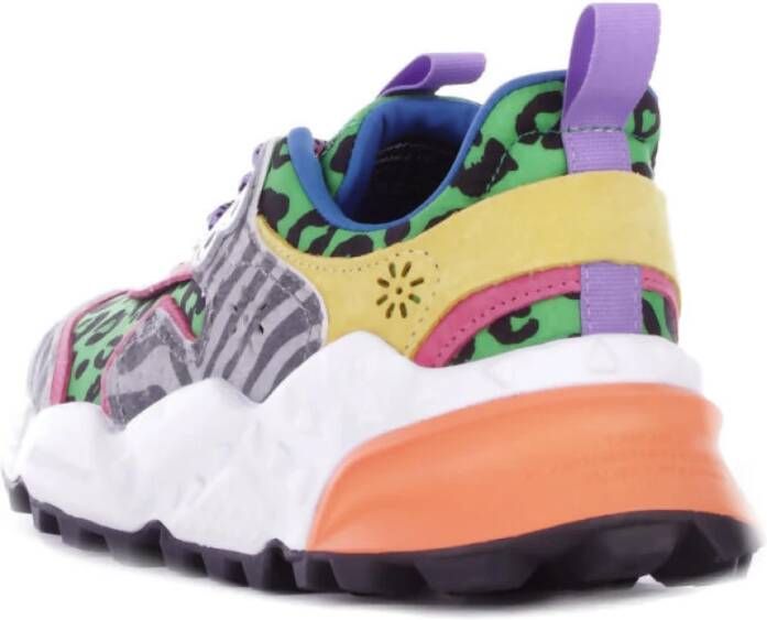 Flower Mountain Suède sneakers met rubberen zool Multicolor Dames