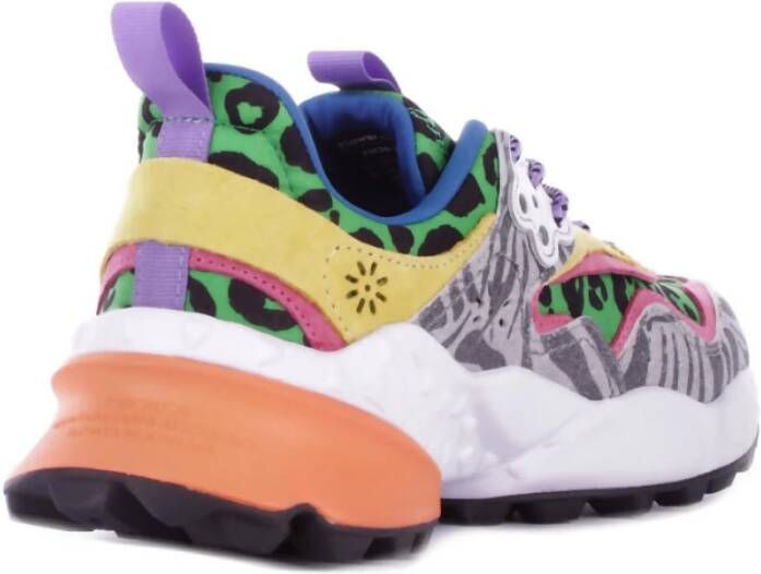 Flower Mountain Suède sneakers met rubberen zool Multicolor Dames