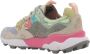 Flower Mountain Yamano 3 Dames Sneakers Grijs Lila Multicolor Dames - Thumbnail 3