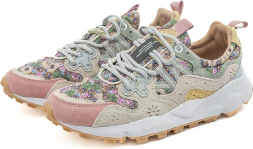 Flower Mountain Suedeprint Rosemilk Damesschoenen