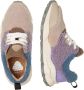 Flower Mountain Kleurrijke sneakers van bont en nubuck leer Multicolor Dames - Thumbnail 3