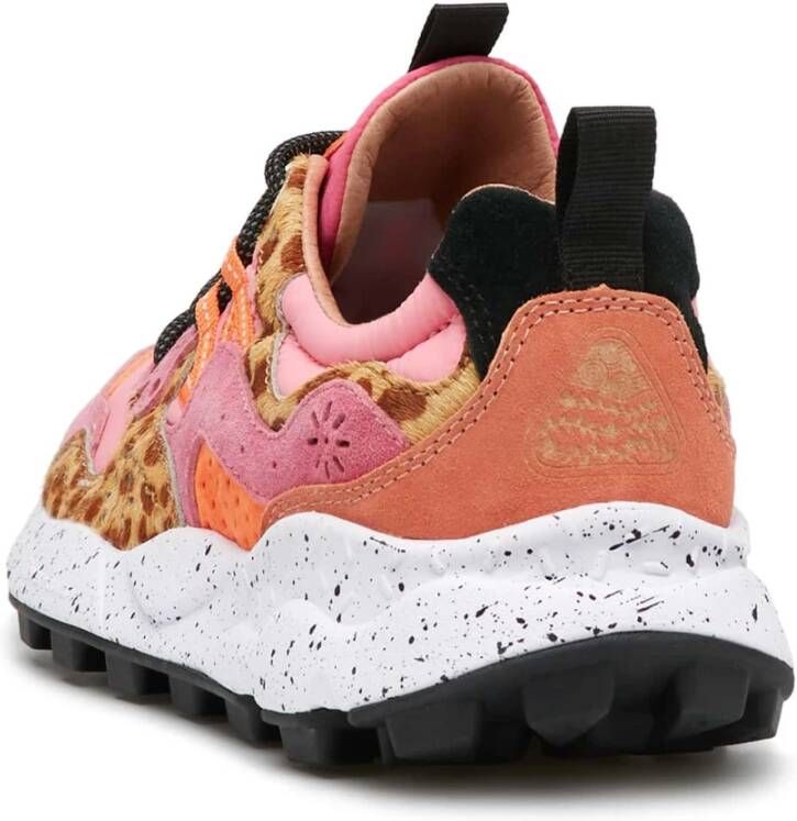 Flower Mountain Technical fabric and suede sneakers Yamano 3 Woman Multicolor Dames