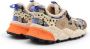 Flower Mountain Teddy Multicolor Sneakers met Oranje Band - Thumbnail 2