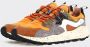 Flower Mountain Warm Bruin Mosterd Suède Sneakers Multicolor Heren - Thumbnail 7