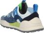 Flower Mountain Suede and technical fabric sneakers Washi MAN Blue Heren - Thumbnail 40